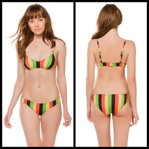 💕SOLID & STRIPED💕 Rachel Jamaica Striped Bikini - Picture 5 of 16